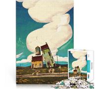 Puzzles 1000 pièces pour Adultes Jumeaux Difficile à réaliser mais Amusant et Humoristique Interaction Parent-Enfant 38x26cm