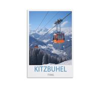 Puzzles 1000 pièces pour Adultes, Kitzbühel Tyrol, Puzzles familiaux Amusants, Puzzles 1000 pièces pour Adultes, Cadeaux 52 x 38 cm