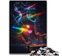 Puzzles 1000 pièces pour Adultes Le Cosmique de l'univers Amusement en Famille Idéal comme Cadeau pour Toute la Famille à partir de 14 Ans 26x38cm