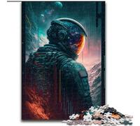 Puzzles 1000 pièces pour Adultes : Le Dernier Astronaute, Puzzles Difficiles pour Adultes, pour Les fêtes, Jouet éducatif (Taille : 50 x 75 cm)