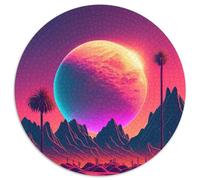 Puzzles 1000 pièces pour Adultes : Le Futur Qui n'a jamais existé Puzzles pour Adultes Cadeau de Noël Réduction du Stress Cadeau Unique et Cool pour la Famille (67,5x67,5cm)