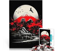 Puzzles 1000 pièces pour Adultes Le Mythique Fuji Jouet éducatif intellectuel décompressant Anniversaire et Cadeaux Uniques 38x26cm