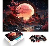 Puzzles 1000 pièces pour Adultes Le Pays des rêves Japonais Jouets de Jeu pour Cadeau Familial Jeu de défi Unique 38x26cm
