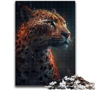 Puzzles 1000 pièces pour Adultes Léopard Pluie Aidez Le Cerveau à exercer des Jouets addictifs pour cultiver la Patience Collection d'artistes, Beaux-Arts 50x75cm