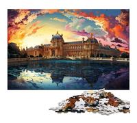 Puzzles 1000 pièces pour Adultes Les Puzzles psychédéliques colorés de Versailles Cadeaux d'anniversaire Cadeaux pour Adolescents de 14 Ans et Plus 1000 pièces (38 x 26 cm)