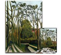 Puzzles 1000 pièces pour Adultes Les rives de la Bièvre Puzzles pour Adultes Idéal pour Le Plaisir en Famille Détente et Cadeaux de Vacances 1000 pièces (75x50cm)