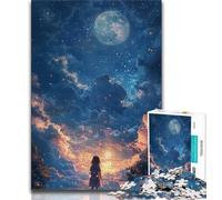 Puzzles 1000 pièces pour Adultes, Magnifiques Puzzles de paysages animés pour Adultes, Jouets éducatifs et éducatifs, Jeux familiaux, Cadeaux d'anniversaire et Cadeaux Uniques (Taille 75x50cm)