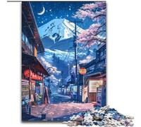 Puzzles 1000 pièces pour Adultes Magnifiques Puzzles du Mont Fuji pour Adultes 1000 pièces, ce Qui en Fait Un Excellent Cadeau pour s'amuser en Famille (Taille 50x75cm)