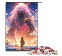 Puzzles 1000 pièces pour Adultes Magnifiques Puzzles du Zodiaque Ciel étoilé Singe Cadeaux d'anniversaire pour Adolescents de 14 Ans et Plus 75 x 50 cm