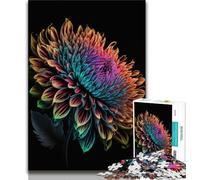Puzzles 1000 pièces pour Adultes, Magnifiques Puzzles Floraux pour Adolescents, décoration Murale Artistique et idée Cadeau d'anniversaire pour Amis, Bureau à Domicile (Taille 75x50cm)