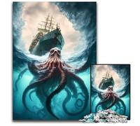 Puzzles 1000 pièces pour Adultes Maître des Mers Puzzles impossibles pour Adultes Décoration d'intérieur DIY Cadeau Jeu de réflexion 50x75cm