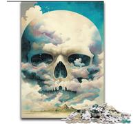 Puzzles 1000 pièces pour Adultes, Mondes mystiques, Puzzle Fantastique en Carton, Interaction familiale et défi cérébral, défi d'activité familiale 1000 pièces(26x38cm)