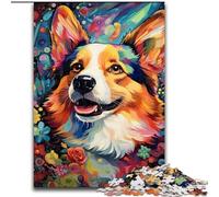Puzzles 1000 pièces pour Adultes, Motif Champignons colorés en Bois, idéal pour s'amuser en Famille, se détendre et Offrir en Cadeau pour Les fêtes, 50x75cm, pour Homme et Femme, idéal pour