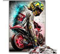 Puzzles 1000 pièces pour Adultes, MotoGP, Jeu d'activités familiales pour Adolescents, Casse-tête Stimulant (Taille 50x75cm)