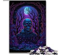 Puzzles 1000 pièces pour Adultes Mourir en Paix en Bois, Parfait pour Une décoration DIY ou Un Cadeau d'anniversaire. Jeu de réflexion 50x75cm pour Adolescents, Cadeau de Vacances idéal.