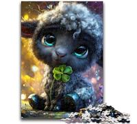 Puzzles 1000 pièces pour Adultes Moutons fantastiques Anti-Stress Défi Difficile Décoration d'intérieur Unique et Cadeaux 50x75cm