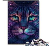 Puzzles 1000 pièces pour Adultes Mystère en Bois, pour Les 14 Ans et Plus 50x75cm Décoration Artistique DIY, Cadeau d'anniversaire idéal