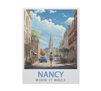 Puzzles 1000 Pièces pour Adultes，Nancy Meurthe-et-Moselle，Puzzle 1000 Pièces pour Adultes Jeu Jouets Cadeau Puzzle 1000 Pièces pour Cadeau Éducatif Adulte（75x50cm）-GM79