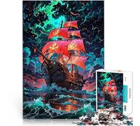 Puzzles 1000 pièces pour Adultes Naviguer à Travers Les étoiles Jouet éducatif d'apprentissage Cadeau Amusant 75x50cm
