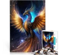 Puzzles 1000 pièces pour Adultes Nébuleuse Mystique du Phénix Défi Difficile pour soulager Le Stress Cadeau Amusant 75x50cm