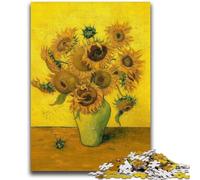 Puzzles 1000 pièces pour Adultes Night Sky Tournesols 1000 pièces pour Adolescents, Jeu de Quiz, décoration Murale, Cadeaux d'anniversaire et de Noël Uniques (50x75cm)