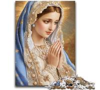 Puzzles 1000 pièces pour Adultes Notre Dame Convient aux 14 Ans et Plus Jouet intellectuel Jeu éducatif pour Anniversaire et Noël 26x38cm