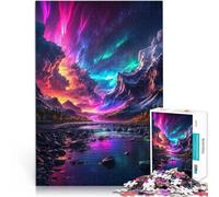 Puzzles 1000 pièces pour Adultes Nuit Magique Difficile à réaliser mais Amusant et Humoristique Bon Cadeau 75x50cm