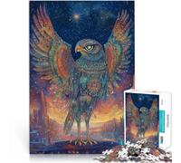Puzzles 1000 pièces pour Adultes Oiseau coloré Difficile à réaliser mais Amusant et Humoristique Bon Cadeau 38x52cm