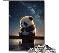 Puzzles 1000 pièces pour Adultes Panda Bear Galaxy Puzzles Animaux pour Adultes Taille 50x75cm Cadeau Parfait pour la décoration intérieure et Les Vacances
