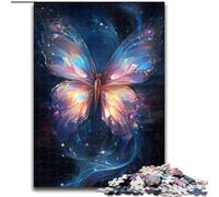 Puzzles 1000 pièces pour Adultes Papillon Forme Un Autre Univers Puzzles impossibles pour Adultes Taille 38x26cm pour la décoration intérieure, l'entraînement cérébral et Les Cadeaux de Vacances