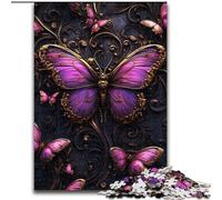 Puzzles 1000 pièces pour Adultes Papillon Magique, Jouet éléphant, Jeu intellectuel, Cadeau d'anniversaire, décoration Murale pour Les 14 Ans et Plus (Taille 50x75cm)