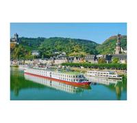 Puzzles 1000 Pièces pour Adultes，Paquebots de croisière sur la Moselle，Puzzle 1000 Pièces pour Adultes Jeu Jouets Cadeau Puzzle 1000 Pièces pour Cadeau Éducatif Adulte（75x50cm）-AC56