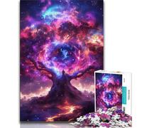Puzzles 1000 pièces pour Adultes, Paysage de la Voie Lactée, Activité Amusante pour la Maison, Jouets pour Les Jours de Pluie, Cadeaux d'anniversaire (Taille 75x50cm)