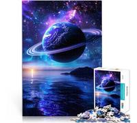 Puzzles 1000 pièces pour Adultes Paysage de rêve interstellaire Fait de Bois，pour Les 14 Ans et Plus Jeux de détente C'est Un pour Toute la Famille。Taille：50x75cm/19.6x29.5pouce