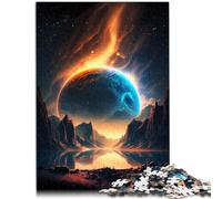 Puzzles 1000 pièces pour Adultes Paysage du sanctuaire Cosmique Jouets éducatifs d'apprentissage 26x38cm Soulagement du Stress Défi Difficile