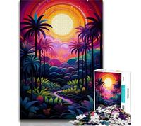 Puzzles 1000 pièces pour Adultes, Paysages de Belles plages, 1000 pièces pour Adultes, Défi d'intelligence cérébrale, Jouets addictifs pour la décoration de la Maison (Taille 75x50cm)