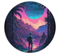 Puzzles 1000 pièces pour Adultes, paysages de planètes extraterrestres, Cadeau de Noël pour Adolescents, réduction du Stress, Cadeau Unique et Cool pour la Famille (67,5x67,5cm)