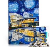 Puzzles 1000 pièces pour Adultes Paysages et Symboles de beauté à Travers Les États-Unis 2 Défi Difficile Une œuvre d'art 75x50cm