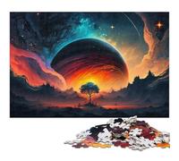 Puzzles 1000 pièces pour Adultes, paysages fantastiques, Jeu de réflexion pour Adolescents, pour Les fêtes, 50x75cm / 19,68x29,52 Pouces