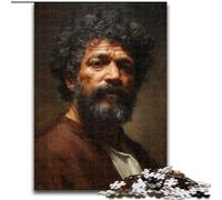 Puzzles 1000 pièces pour Adultes, Peinture à l'huile Noire, Puzzles pour Adultes, Jeu interactif Familial, Cadeau Casse-tête, Jouet éducatif (Taille 50x75cm)