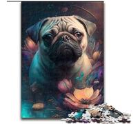 Puzzles 1000 pièces pour Adultes Peinture Carlin Puzzles pour Adultes 1000 pièces, ce Qui en Fait Un Excellent Cadeau pour s'amuser en Famille (Taille 26x38cm)
