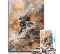 Puzzles 1000 pièces pour Adultes, Peinture de Chevalier médiéval, Anti-Stress, défi Difficile, Chaque pièce est Unique - Jeu Familial Stimulant et Amusant (75x50cm)