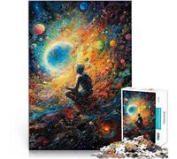 Puzzles 1000 pièces pour Adultes Perdu dans l'étendue Fait de Bois pour Les 14 Ans et Plus pour s'amuser en Famille Cadeau d'anniversaire, Cadeaux, Art Mural。Taille：50x75cm/19.68x29.52pouce