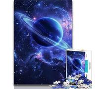 Puzzles 1000 pièces pour Adultes Planètes Aurores Colorées Puzzles pour Adultes Apprentissage éducatif pour Est idéal comme Cadeau pour Toute la Famille 26x38cm