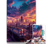 Puzzles 1000 pièces pour Adultes, pour Adolescents, Paysage de rêve, pour Tuer Le Temps à la Maison avec des pièces de Formes aléatoires entièrement emboîtables (Taille 75x50cm)