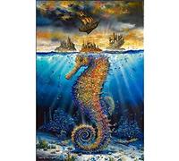 Puzzles 1000 pièces pour adultes pour enfants, Puzzles - Énorme hippocampe - 1000 pièces Puzzles, technologie Softclick signifie que les pièces s'emboîtent parfaitement - 26x38cm