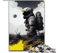 Puzzles 1000 pièces pour Adultes, Projet d'exploration planétaire en Bois, pour Noël et Le Nouvel an, Cadeau de Vacances 50x75cm, activité de Jeu familiale captivante