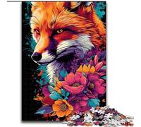 Puzzles 1000 pièces pour Adultes Puzzle Space Fox pour s'amuser en Famille Parfait pour Les Vacances, Les soirées de Jeux interactives (Taille : 50x75cm)
