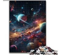 Puzzles 1000 pièces pour Adultes Puzzle Univers coloré en Carton, Design Complexe pour Adolescents, décoration DIY et Divertissement Stimulant pour Le Cerveau 1000 pièces(26x38cm)