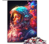 Puzzles 1000 pièces pour Adultes Puzzles Arc-en-Ciel Astronaute pour Adultes 1000 pièces Un Casse-tête Stimulant pour Les Adolescents,Parfait pour la décoration intérieure ou comme Cadeau 26X38CM